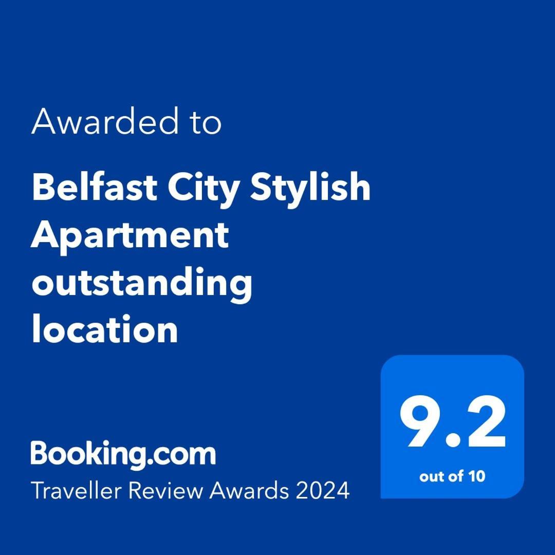 Central Belfast Modern Apartment Great Location Free Parking Bagian luar foto